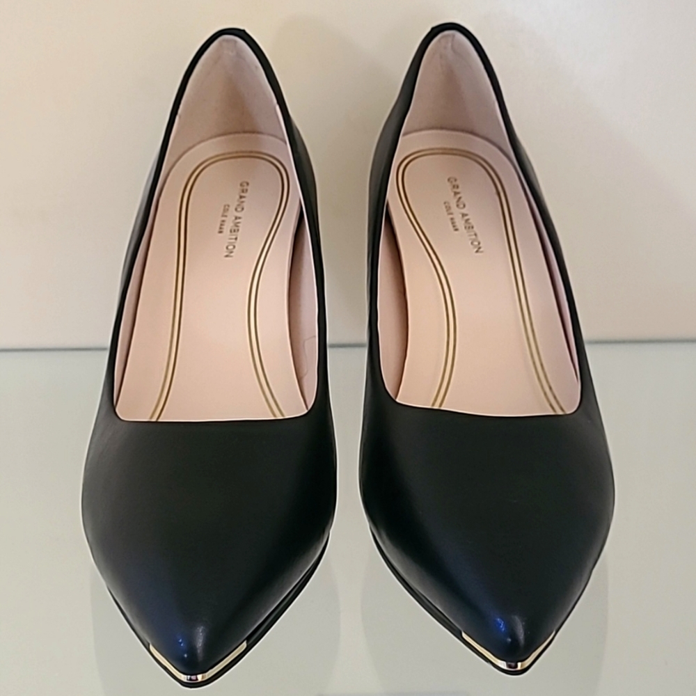 GRAND AMBITION | COLE HAAN LEATHER PUMPS